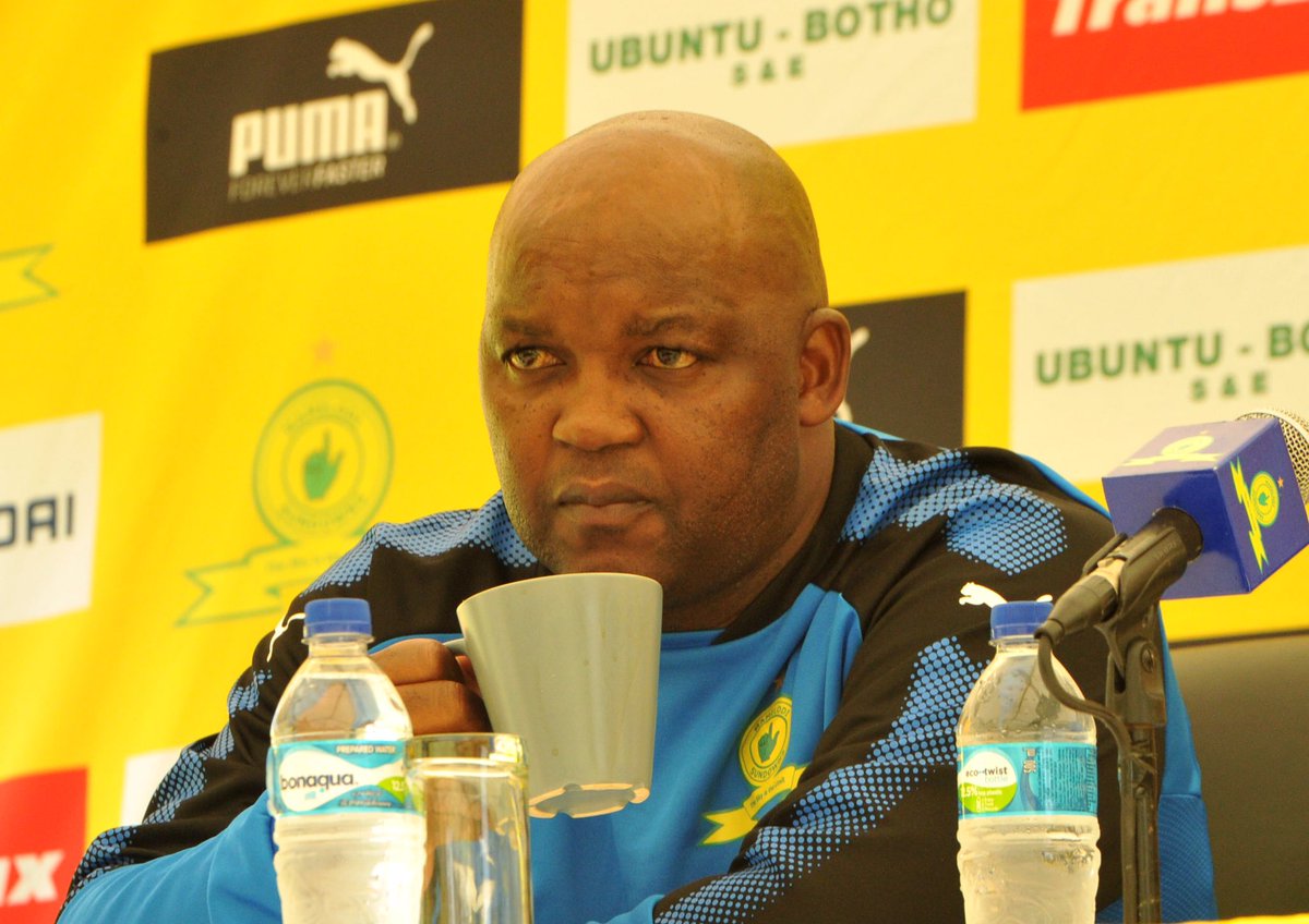 P. S I did say I'll mention a coach right?! The man who needs no introduction. Yes, he made his coaching debut at the Mamelodi Sundowns FC Academy 