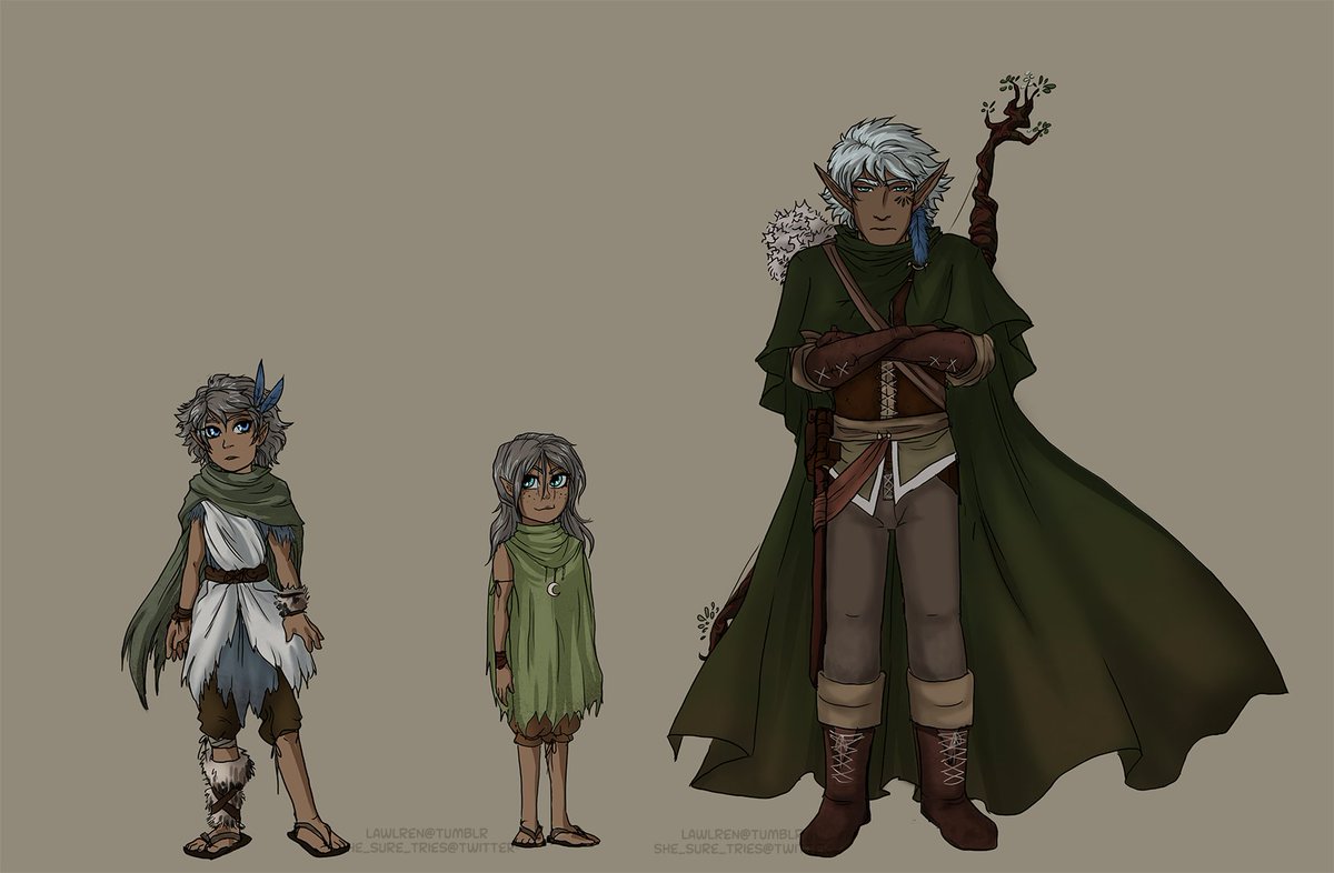she_sure_tries's tweet photo. So much #dnd5e #DnDcharacter art. It's not like I have time. #druid5e #bard5e #wizard5e #elf5e #halfelf5e #dnd #characterart https://t.co/TJAe6mkVa7