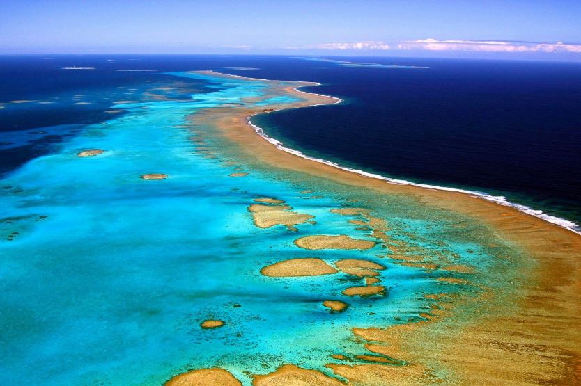 -La grande barrière de CorailLieu: Nouvelle Calédonie, Pacifique sud