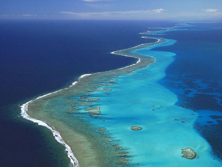 -La grande barrière de CorailLieu: Nouvelle Calédonie, Pacifique sud