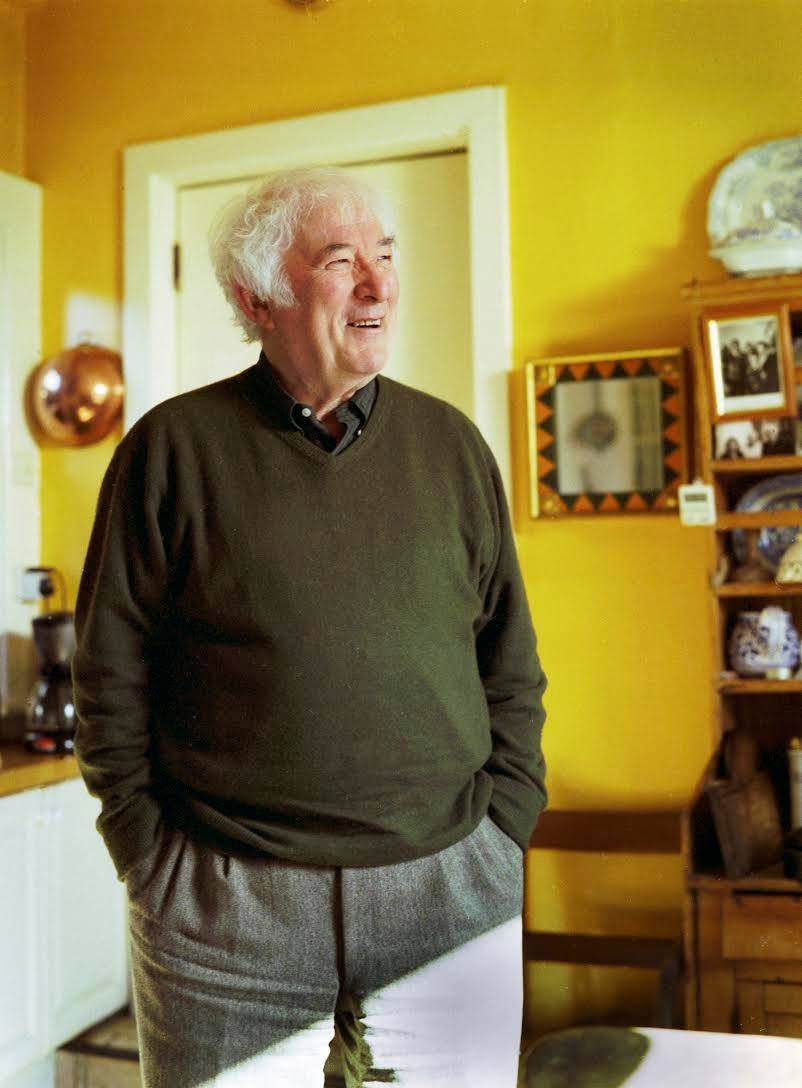 Happy Birthday Seamus Heaney - 81 years ago. Love, Innisfree.  