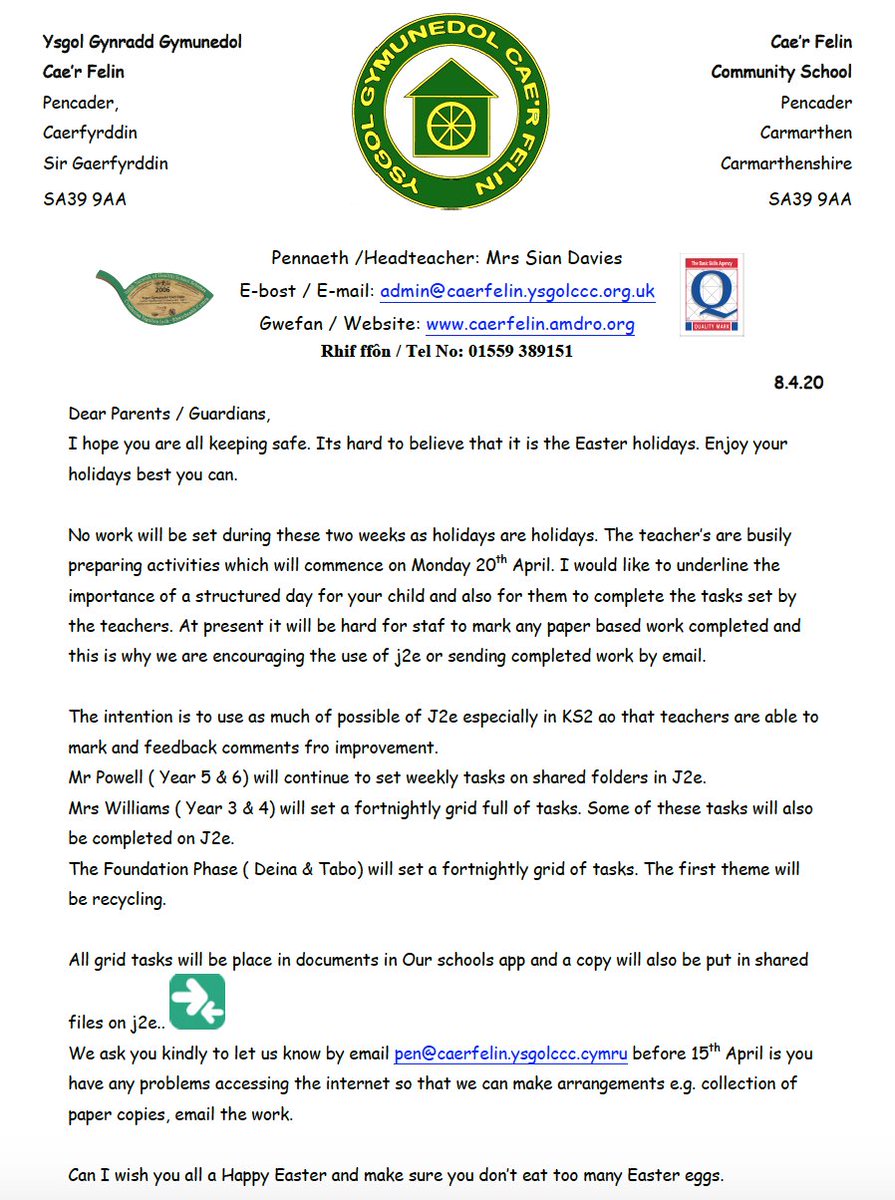 Ysgol Cae'r Felin tweet media