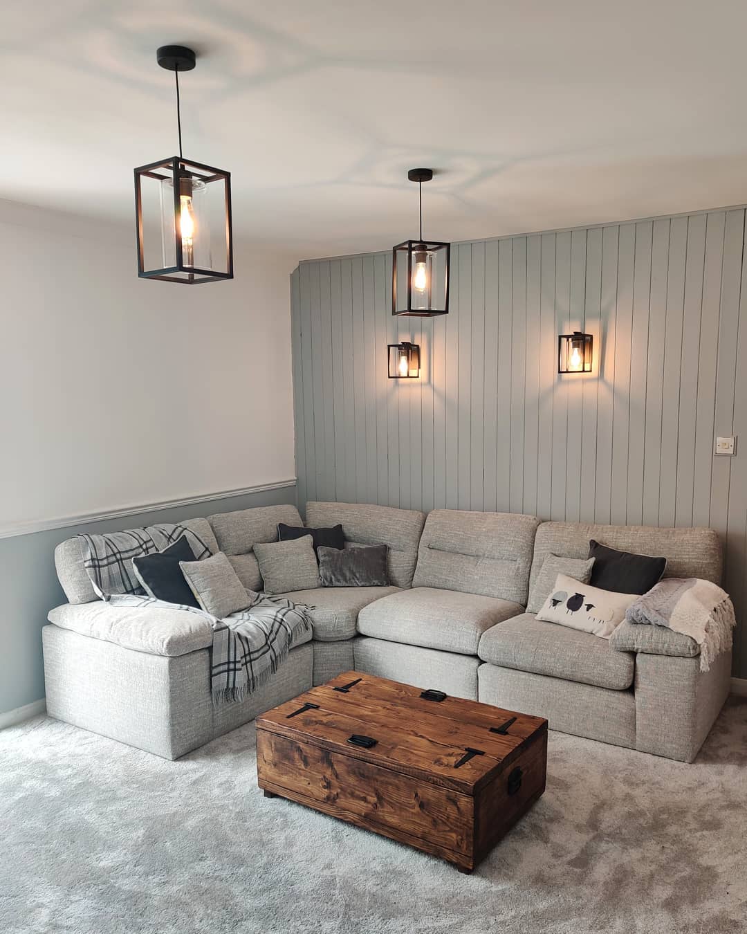 Grey living 2024 room inspo