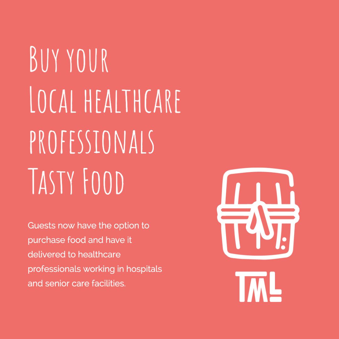 Fuel our #FirstResponders

You now have the option to purchase food and have it delivered to healthcare professionals working in hospitals and senior care facilities.  

Go online and help us keep them fed! 

#SeattleStrong #SupportSeattleSmallBiz #seattleeats #orderonline