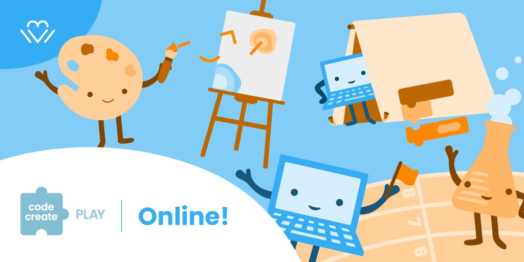 KidsCoding's tweet image. Creativity + code go hand in hand in our #CodeCreatePlay online workshops. Using code, kids explore art, sports, nature + space. 
To support our community during these uncertain times, this paid program is offered for free until further notice. 
Sign up: kidscodejeunesse.org/events