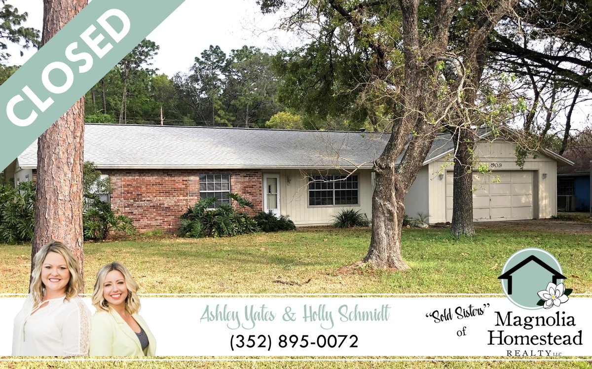 MagnoliaHRealty's tweet photo. Closed! Beautiful home in desirable SE Ocala 🏡 Congratulations to our buyers 🎉

Thinking of buying? Visit our website: https://t.co/LgluLv0uQg
#soldsisters #magnoliahomesteadrealty #closed #seocala https://t.co/IMZ8hrlARp