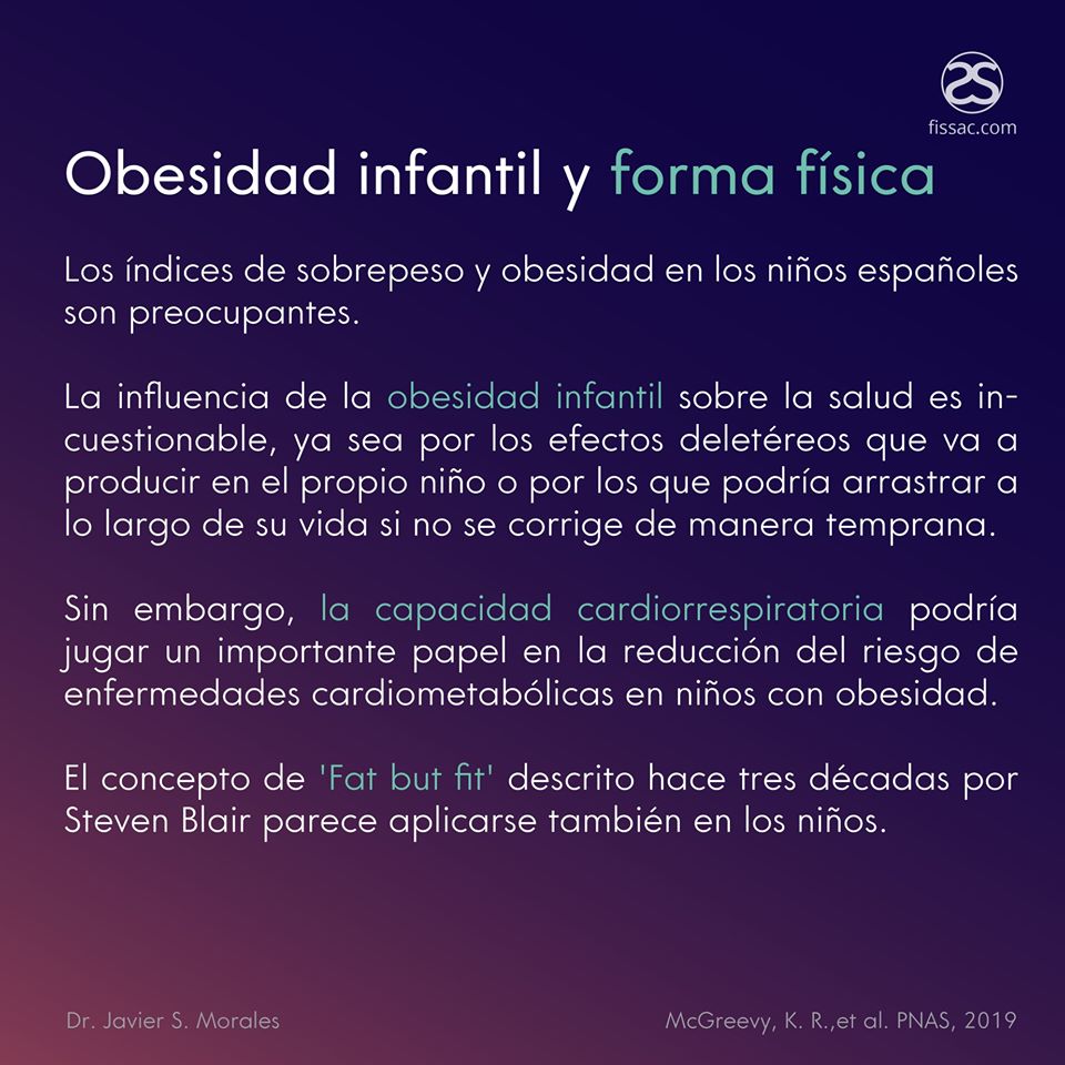 Fissac_es's tweet photo. 🔬Los datos del estudio PASOS sobre los índices de obesidad en niños españoles son preocupantes, dada la gran co-morbilidad que tiene la obesidad, incluso sobre la salud futura.

🏃🏽‍♂️El concepto de 'Fat but fit' parece también darse en niños.

👉https://t.co/Yg4cF3Ahtr https://t.co/gUDLYkYk0t