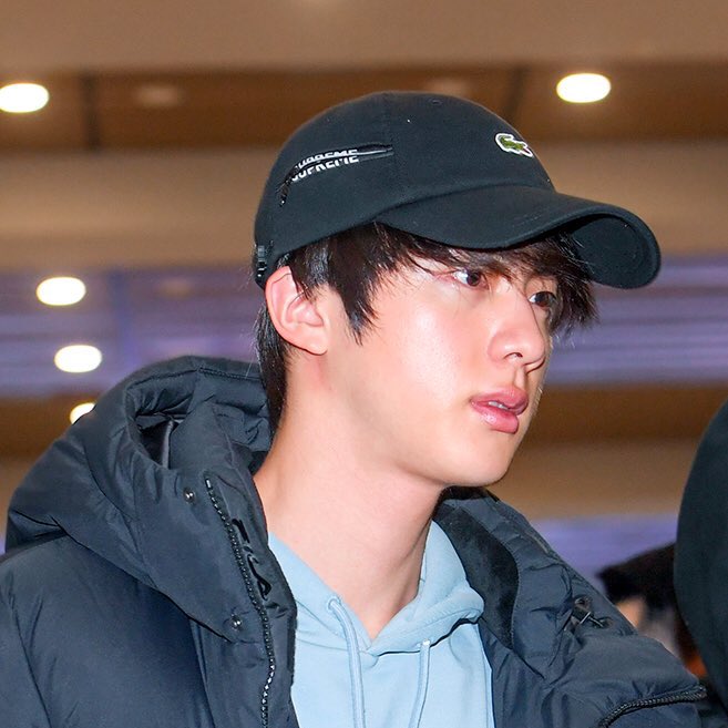 Barefaced Seokjin; a beautiful thread