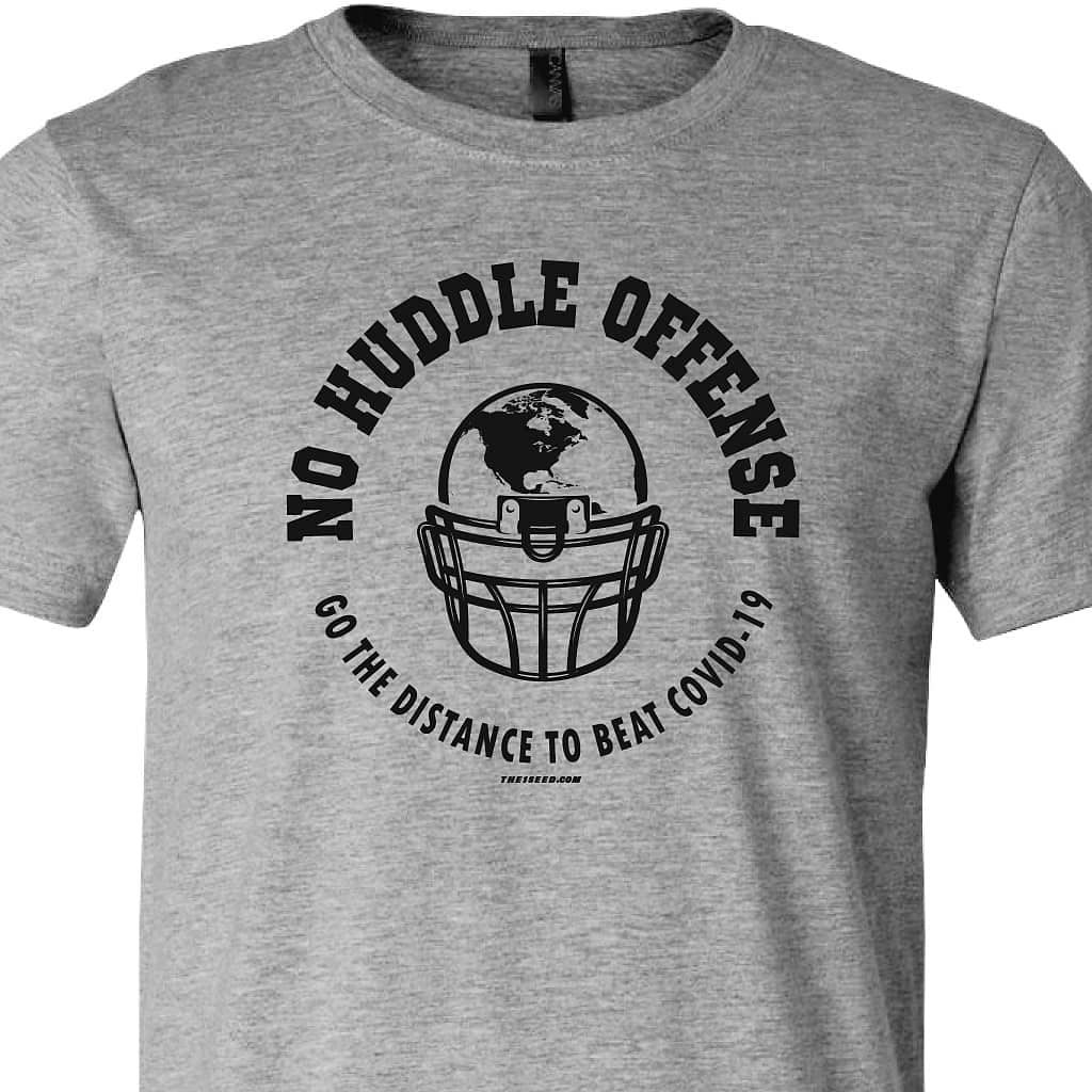 The1seedapparel's tweet photo. Hey all. We hope you are taking care of yourselves!
Our first round of tees shipped and we made our 1st donation round! The 1st round will go to locally manufactured face shields. We will let you know where they are going later today. 
Link to purchase 👇
https://t.co/FdpzND6cu1 https://t.co/upueiSZeLQ