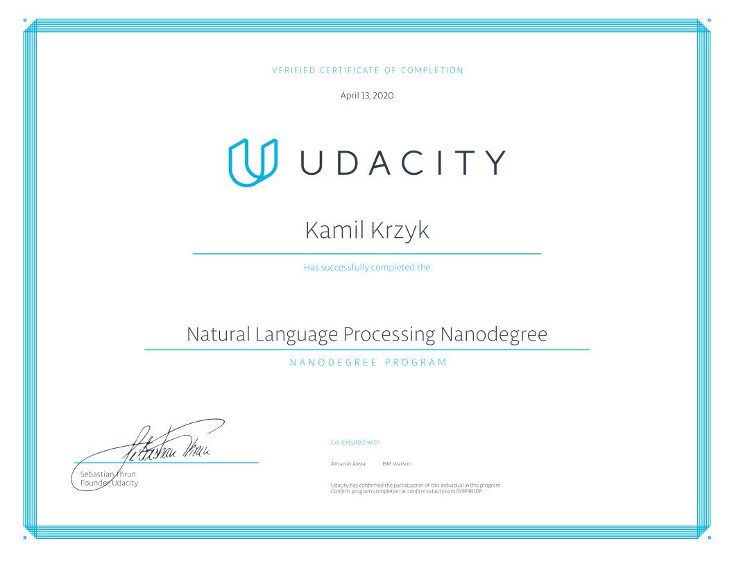 And there it is... my 3rd nanodegree finished with 
<a href="/udacity/">Udacity</a> :) #lifelonglearning