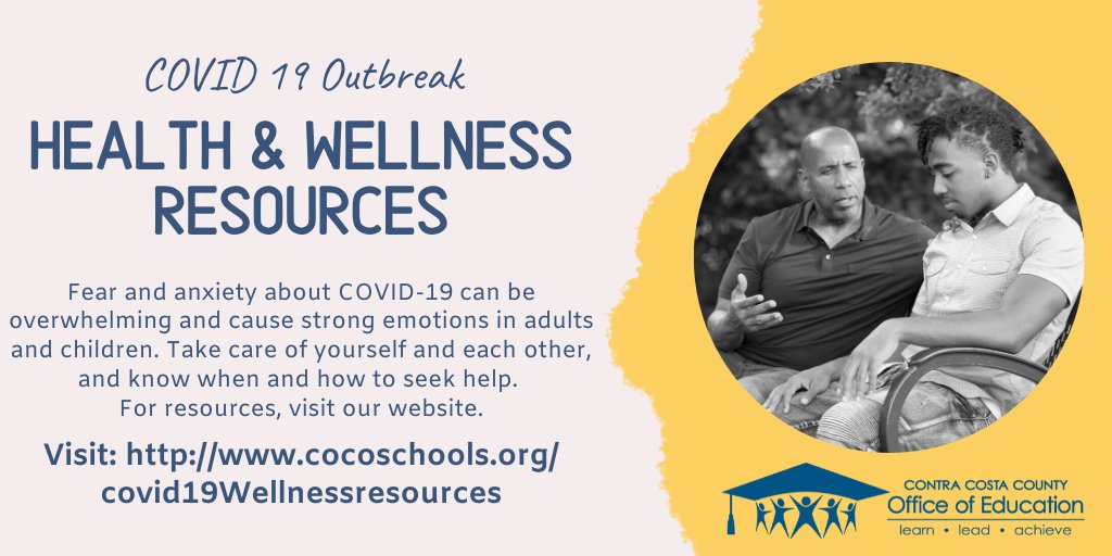 CoCoSchools's tweet photo. Take care of yourself and each other, and know when and how to seek help. 
Visit: https://t.co/EQAApSu4LH https://t.co/lSNGp27boL