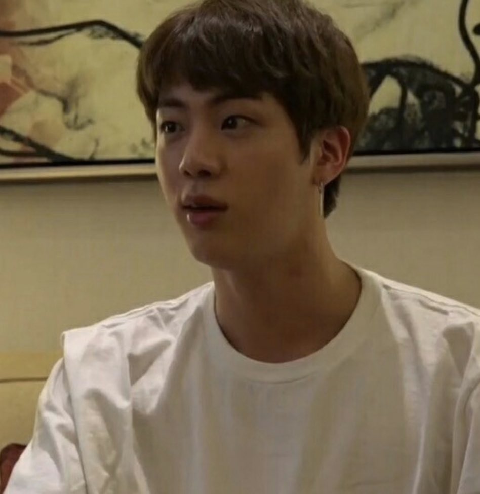 Barefaced Seokjin; a beautiful thread