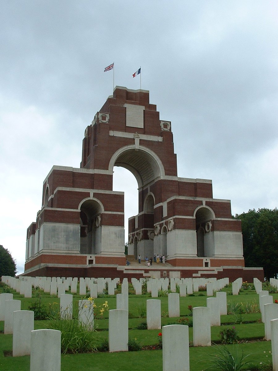 15. The whereabouts of George McGuinness’ remains are unknown as he didn’t have his own burial. But his death in combat, along with other 70,000 British soldiers, is remembered at the Thiepval Memorial in the French town with the same name.