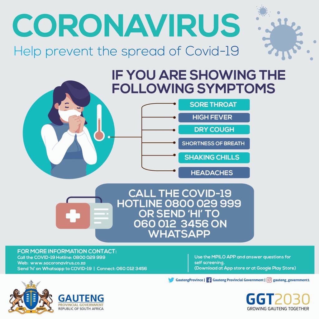 GautengHealth's tweet photo. Help prevent the spread of #Covid_19 https://t.co/YYSVGxc0aY