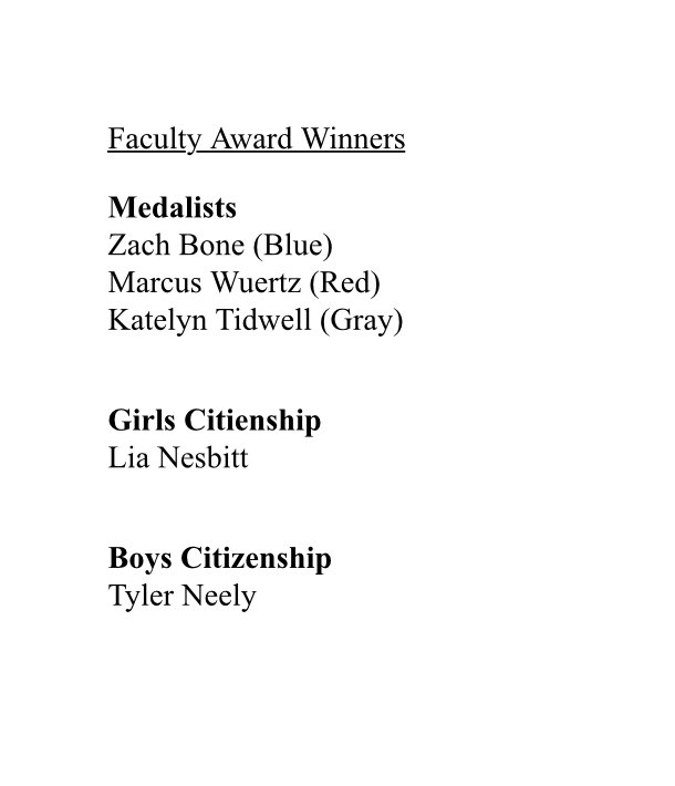 ‼️🏅Congratulations to these Red Hawk Award Winners!! So proud of you guys!! 🏅‼️