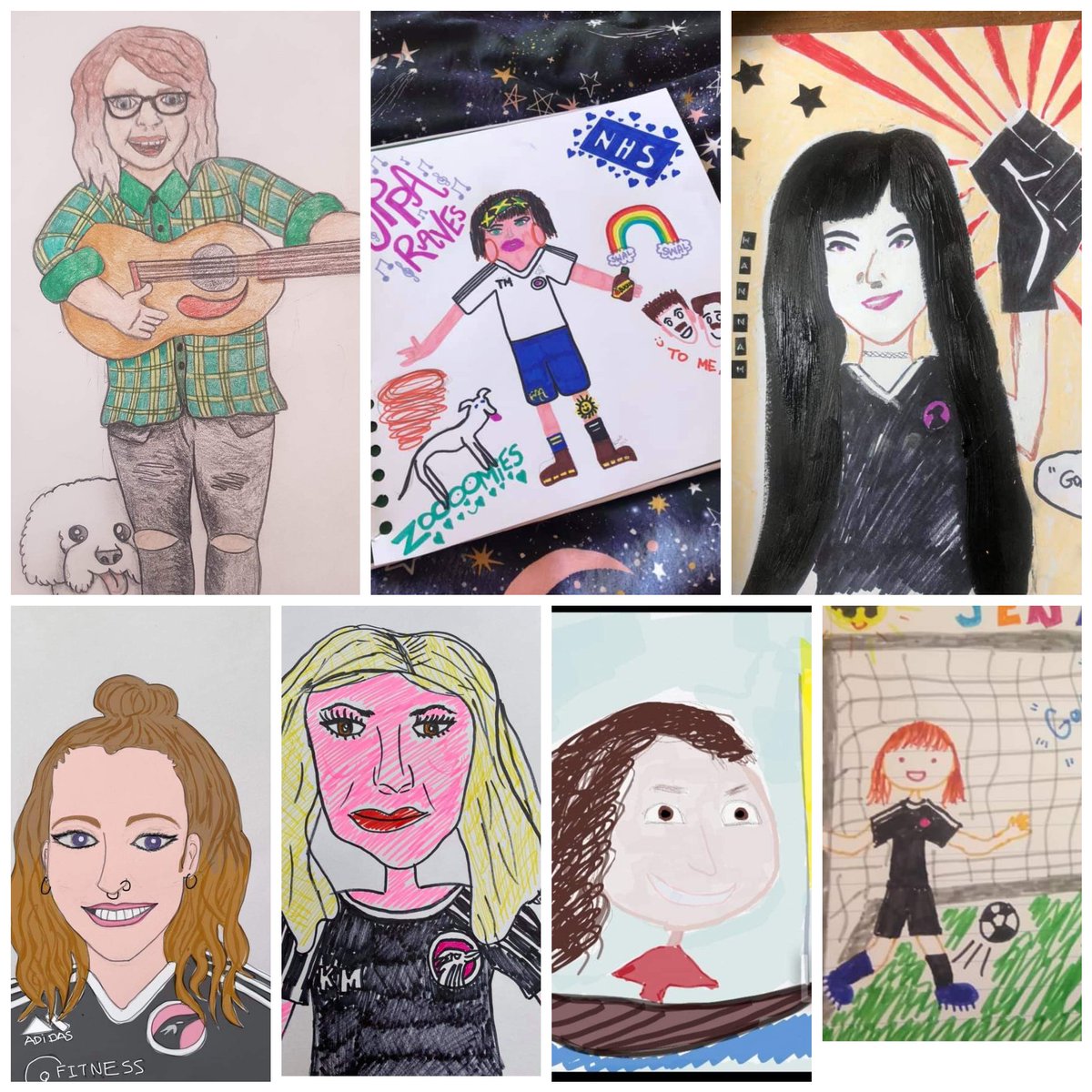 belfastravens's tweet photo. The latest Ravens challenge was to draw a team mate - the results are VERY impressive... 😲🎨 https://t.co/GaMlrzASOl