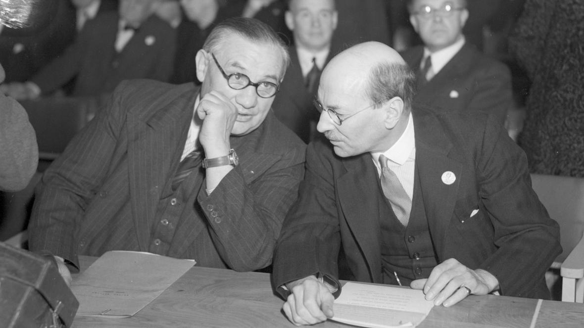 Clement Attlee led the tributes in a broadcast to the nation:‘Bevin was first and foremost a great Englishman, forthright and courageous, an idealist, but an eminently practical one’