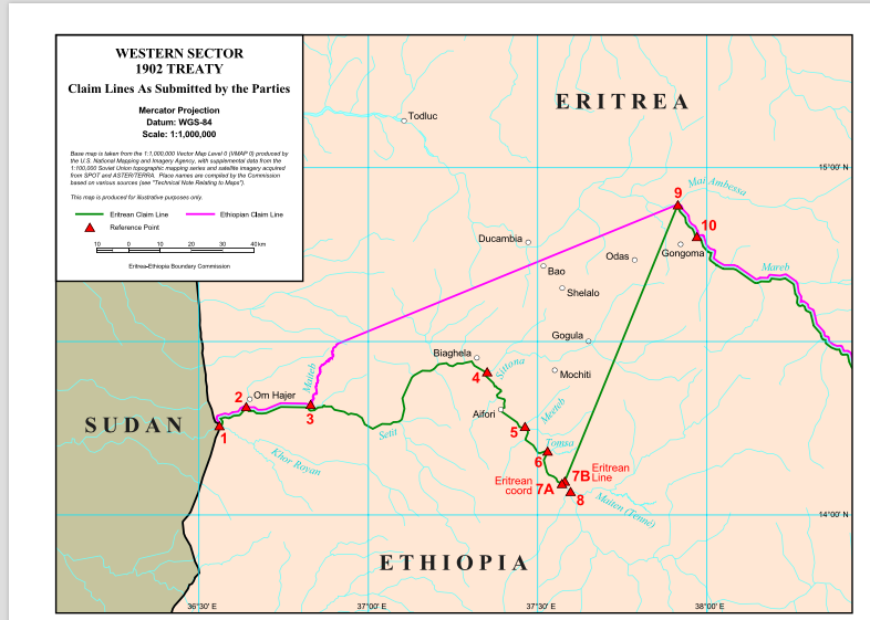 Карта эритреи на русском языке