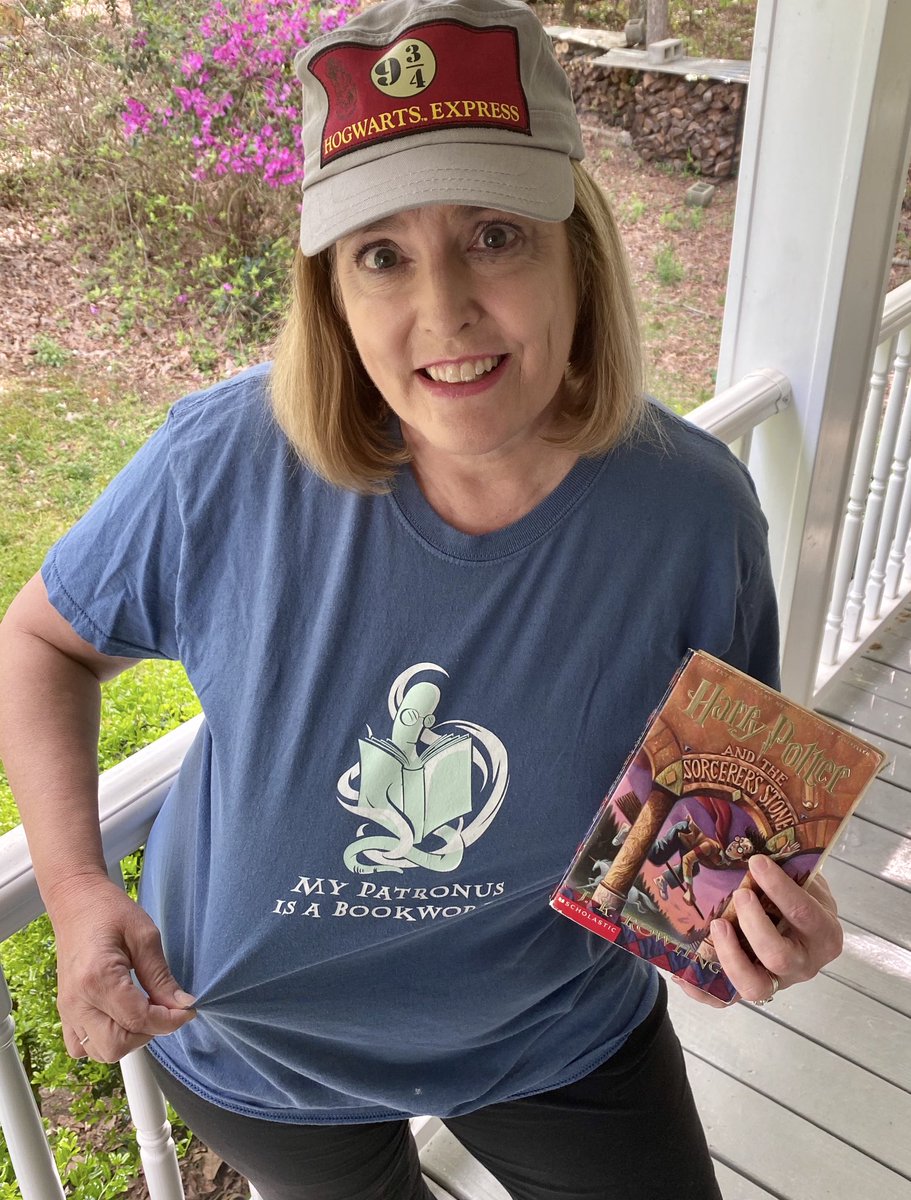 My Favorite Book Shirt- My Patronus is a Bookworm! #SchoolLibraryVirtualSpiritWeek #WhatIsYourPatronus? ⁦<a href="/CcsdMedia/">MediaCCSD</a>⁩ ⁦<a href="/Hasty_Huskies/">Hasty Fine Arts Acad</a>⁩