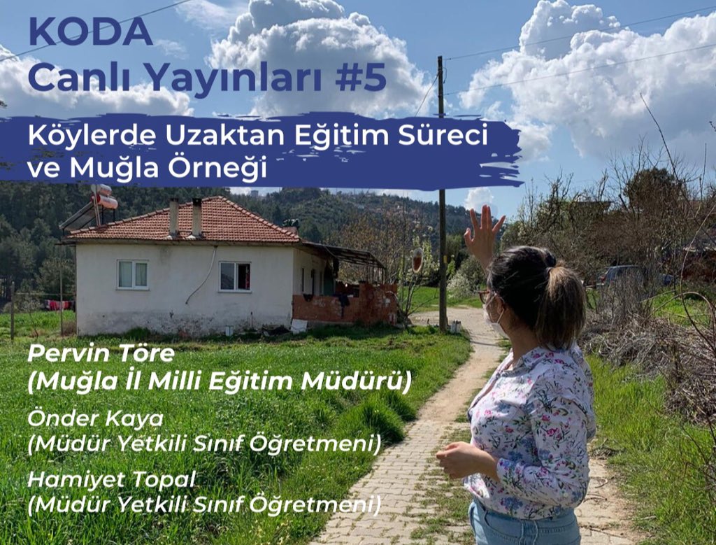 mugla_mem's tweet photo. Bu akşam çevirimiçi söyleşi programlarında Köy Okulları Değişim Ağı ile köylerde uzaktan eğitim sürecini ve Öğrenme Tasarımları Derneği ile GAMEATHON öğrenme maratonu çalışmalarını değerlendirdik. @kodegisim ve @ogrenmet’e sundukları katkılar için teşekkür ediyoruz. https://t.co/uiabjm3wVd