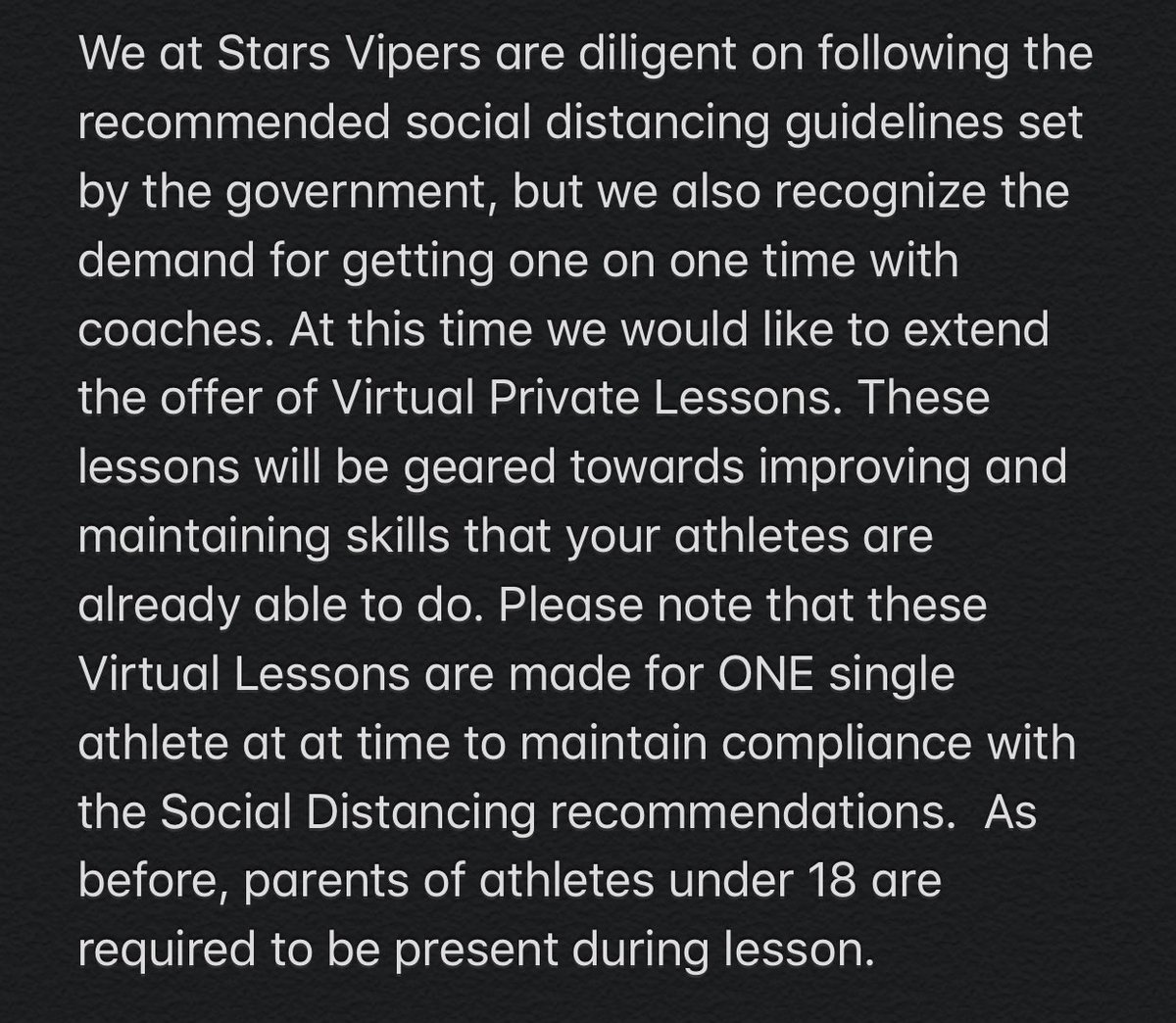 Stars_Vipers's tweet photo. #vipersgovirtual #svtogether https://t.co/7lgADs5H3Y