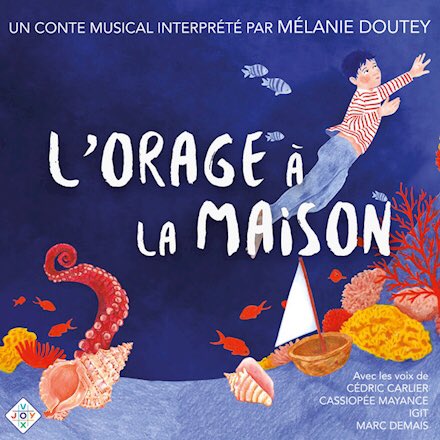lmarsick's tweet photo. Ce mardi 14 avril dans  @RTLPetitMatin et dans @LVT_RTL @MlanieDoutey78 viendra nous parler de « L’orage à la maison » livre CD ô combien essentiel par ces temps de confinement et de crises à la maison. Dénouons les crises avec des rêves et de la musique ! #litteratureJeunesse https://t.co/880TWGLa9P
