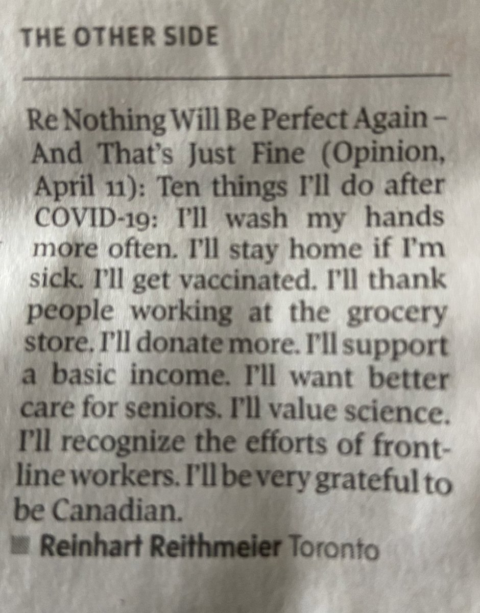 IrfanDhalla's tweet image. A perfect letter in today’s @globeandmail