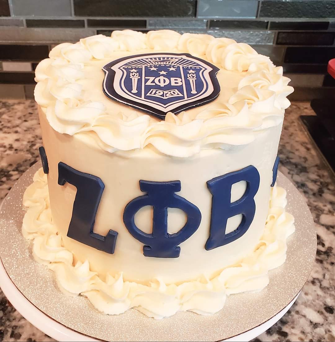 Phi Beta Sigma Birthday Cake