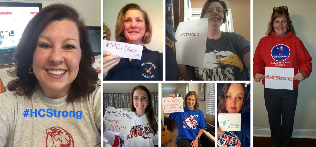 Challenger Middle is staying #HCStrong <a href="/HSVk12/">Huntsville City Schools</a>