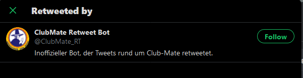 ganove161's tweet photo. okei,
ich mag clubmate :-)
Aber 3 Euro das ist nicht nur frech, das ist Diskriminierung, weil nur Reiche das saufen können und da hört der Spaß auf. https://t.co/loQrvhKW33
