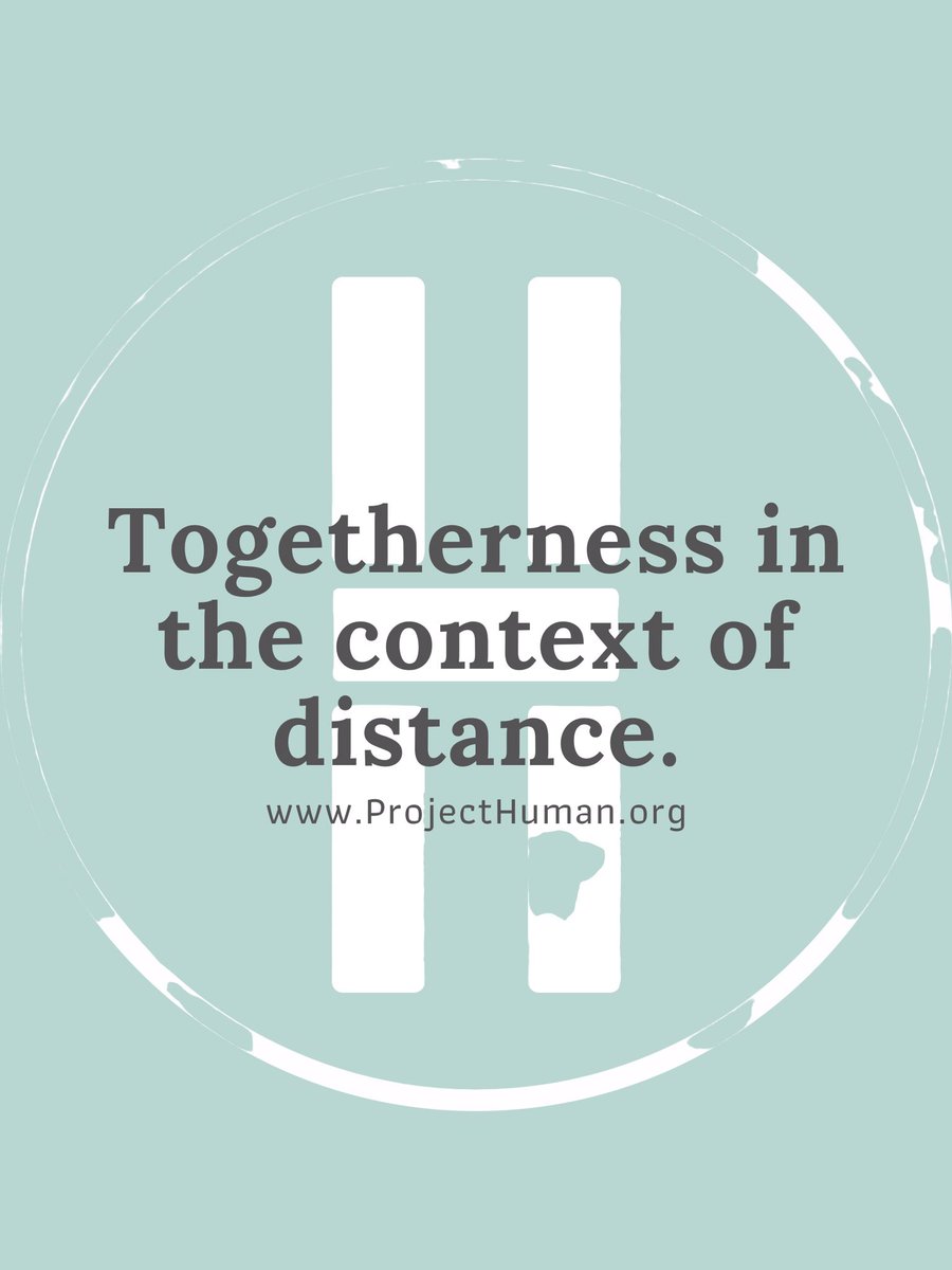 CapitalizeHuman's tweet photo. We can stand together from a distance. #COVID19 #CapitalizeHuman #WeAreHuman #ProjectHuman https://t.co/GA5vIzNu1L