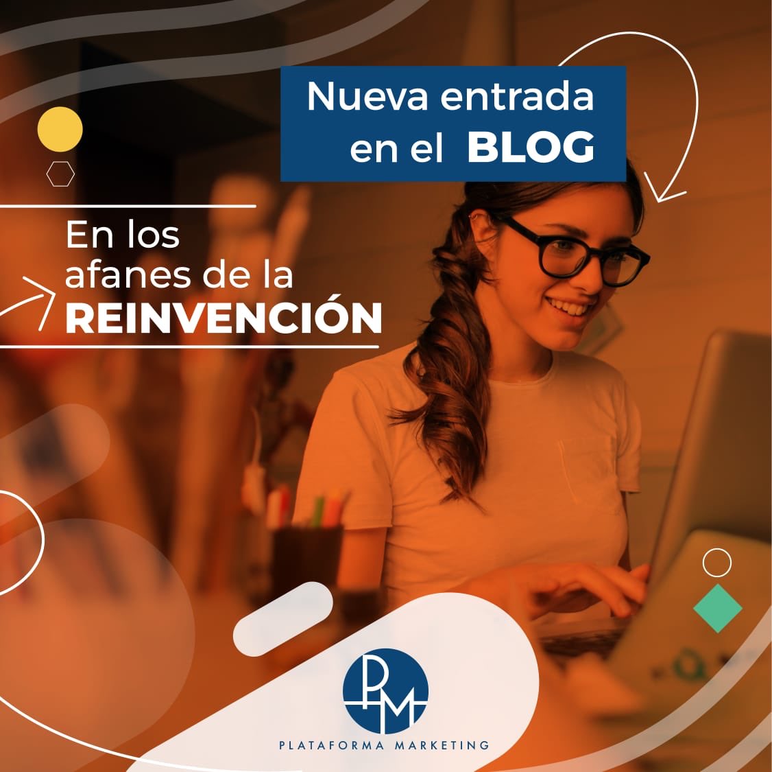 ¡Nueva entrada en el blog! Léelo aquí 👉 bit.ly/ReinvenciónPM
#Reinvención #PlataformaMarketing #LaBaseDeTuProyección