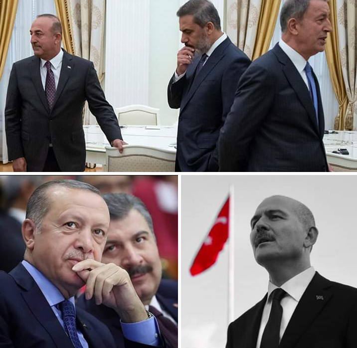 Sınırda Hulusi Akar
İçerde Süleyman Soylu
Sağlıkta Fahrettin Koca 
İstihbaratta Hakan Fidan 
Dışarıda Mevlüt Çavuşoğlu 
Liderlikte Recep Tayyip Erdoğan!

Millet'in "ADAM"LARI.

<a href="/__Sancak__66/">Tuğra_66</a> 
@Esraa__caa 
<a href="/fenomen_2014/">Kamile Küçüker 🇹🇷</a>
<a href="/elif34_elif/">amine fatıma elif BOZKURT</a> 
<a href="/HayatiYldrm14/">Hayati Yıldırım</a>