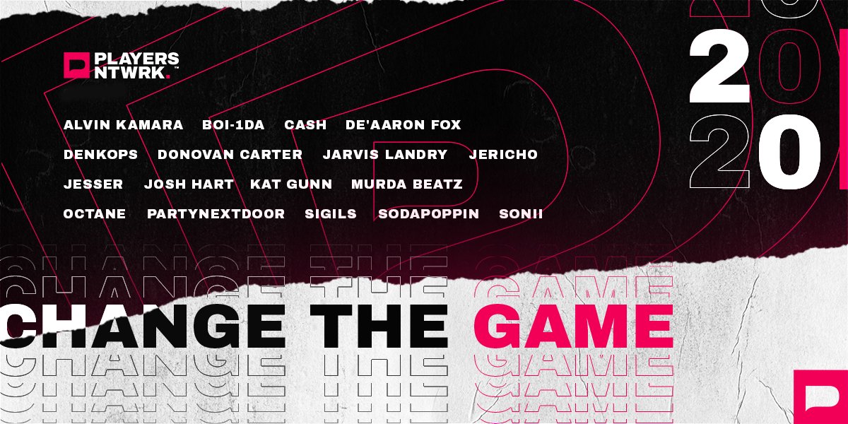 Players NTWRK has arrived! We’re bringing you the dopest gamers, athletes, artists, and creators together under one roof. You won’t find this anywhere else. Who’s in?