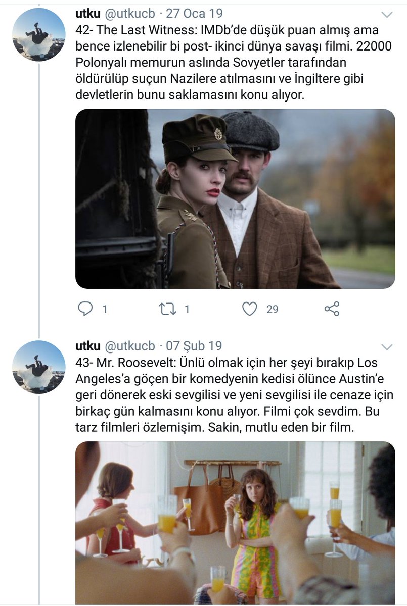 Fazla bilinmeyen güzel filmler listesi.Siz de önerilerinizi bırakın.