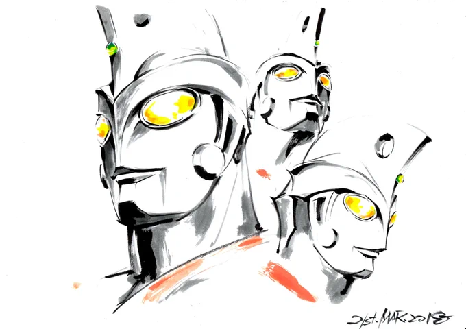 前に描いたやつのスキャンデータなかった。比較的最近のでお茶を濁してみたり('-`).。oO(最近、っつっても、スペースQは5年前だけどね) 