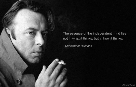 Today would have been his 71st birthday. Happy Birthday Christopher Hitchens.  