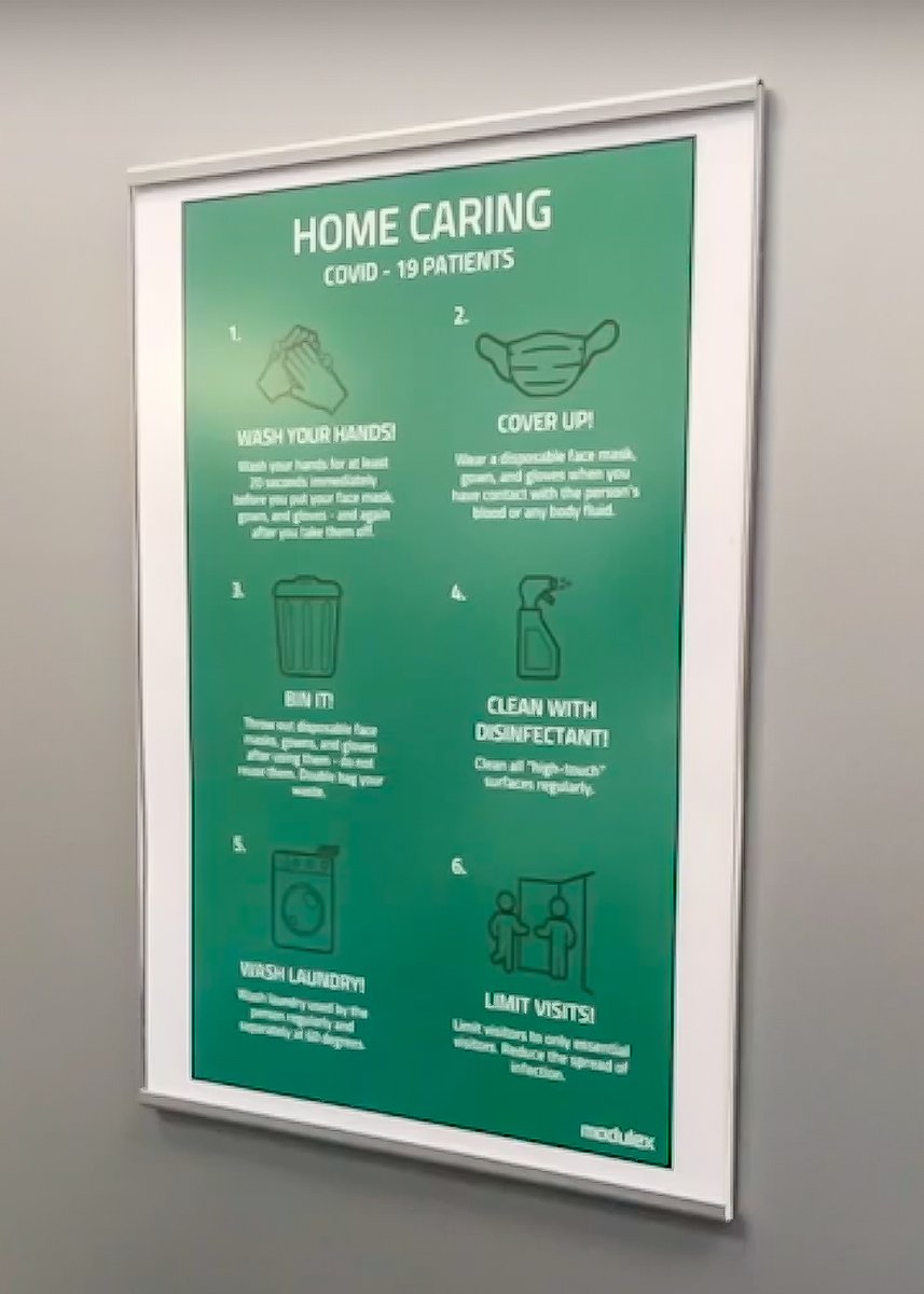 ModulexCarolina's tweet image. Promote a healthy environment for your facility! Free brand customization of posters with the purchase of PaperFlex signage. Download free Covid-19 posters for your facility here:
modulexcarolinas.com/covid-19-signs…