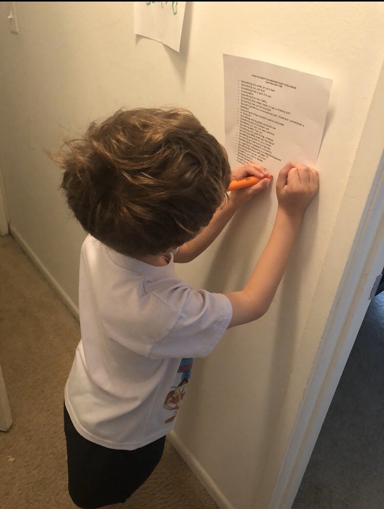 hcpss_tres's tweet photo. Great job to Trevor and Corey Wilson for participating in the TRES Scavenger Hunt! #TRESPride #StayConnected β
π https://t.co/GcvRocXYjz