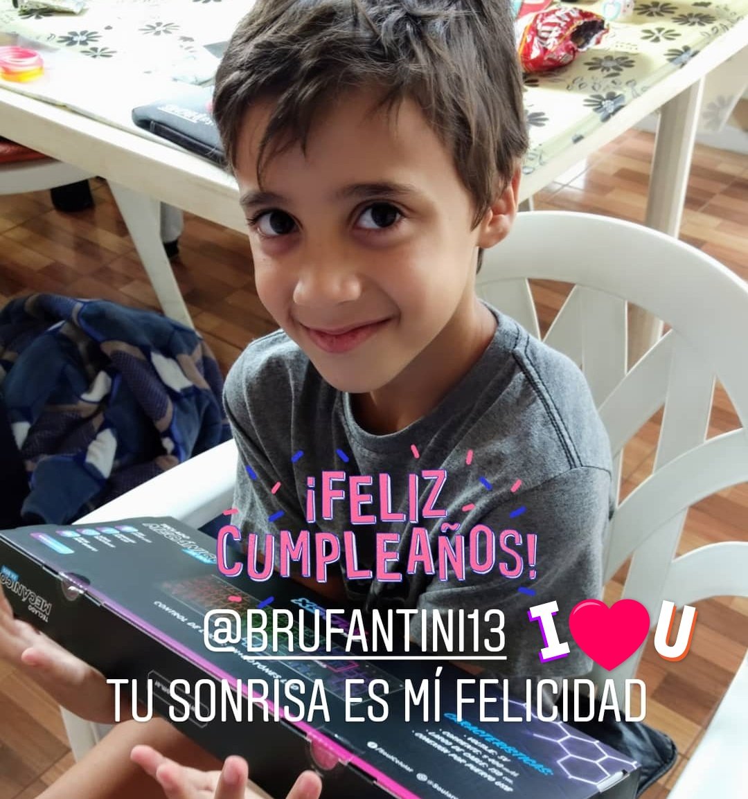 Diego_Fantini's tweet photo. Hoy cumple EL. 😍
10 años.#Brunis💙 https://t.co/wqlFzipNKi