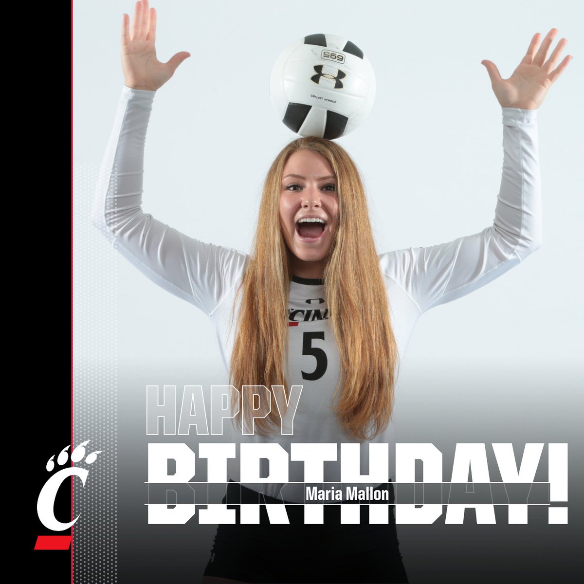 GoBearcatsVB's tweet photo. Happy birthday to Maria Mallon!

#Bearcats https://t.co/ae8yz0BLq4