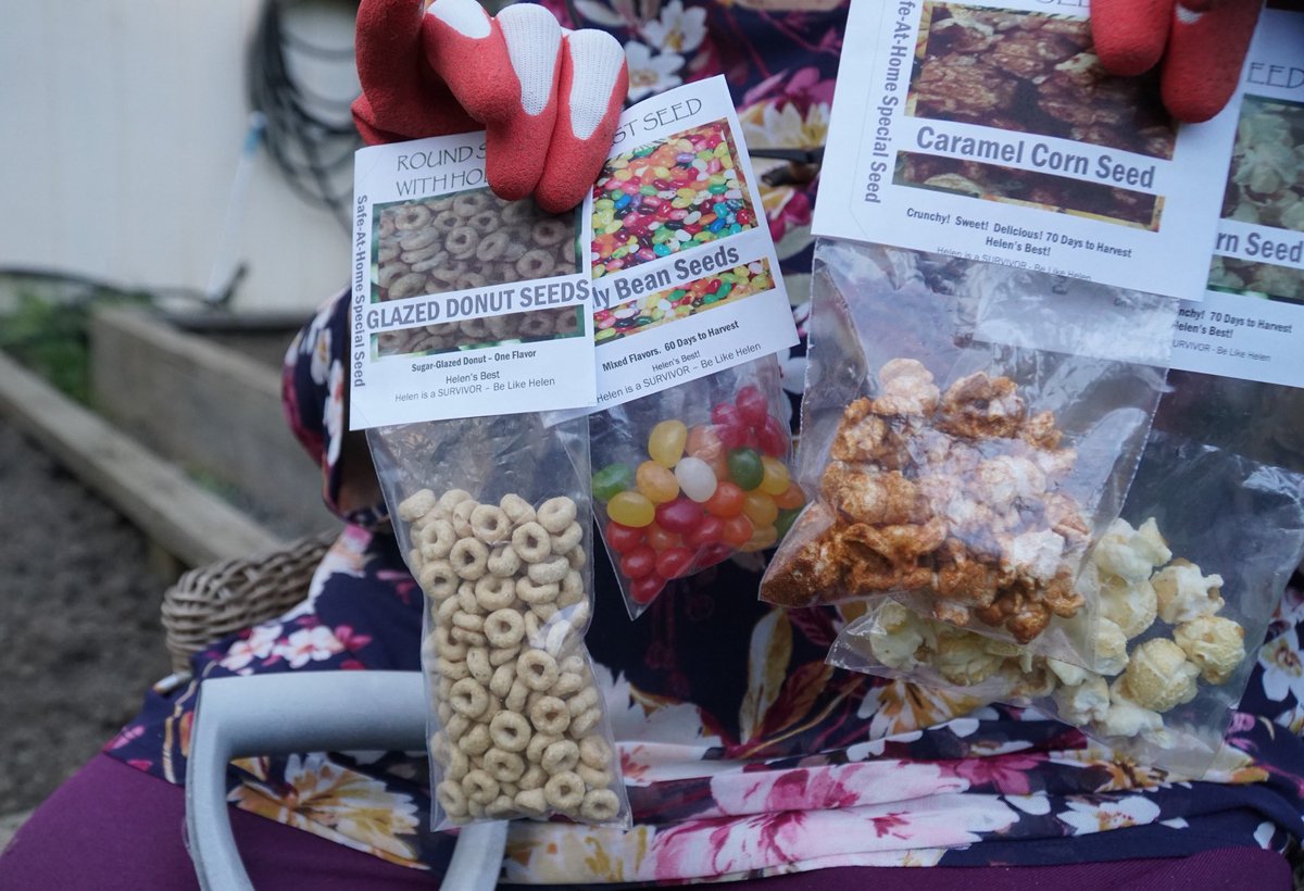 EastCountyRun's tweet photo. March 44th. 98-year-old Helen is in her garden today; what she plants is a balance between nutritious and tasty. With age, comes wisdom; Helen adapts her seed selection to reflect food appropriate for her needs. Helen is a SURVIVOR.  Be like Helen https://t.co/R99jNyVZuM