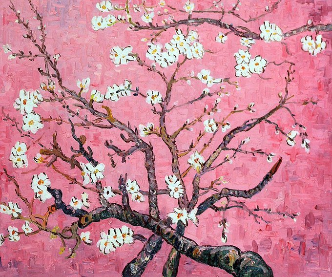 seokjin as van gogh paintings ; a thread