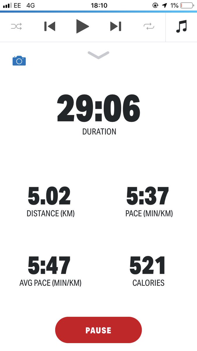 TheLongManFC's tweet photo. @MattPenrose has, somehow, completed his 5k run! @Run5k4NHS #RunForHeroes #RUN5K4NHS https://t.co/IW7KLqik7l