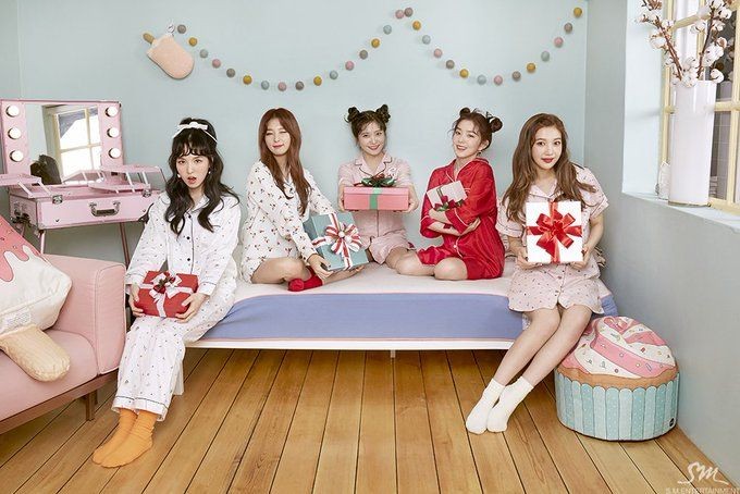 bts and red velvet as each other: a thread