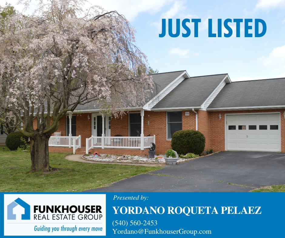 Just listed at 500 3rd Street, Grottoes
Learn more: funkhousergroup.com/listing/602550…