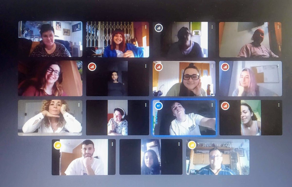 🎭 Nuevo ensayo con el grupo. Podemos con todo y es un lujo vernos y ensayar nuestro CONSUELO DIVINO.

👨‍💻 aaacema.es/teatro

#teatroaaacemaensayadesdecasa