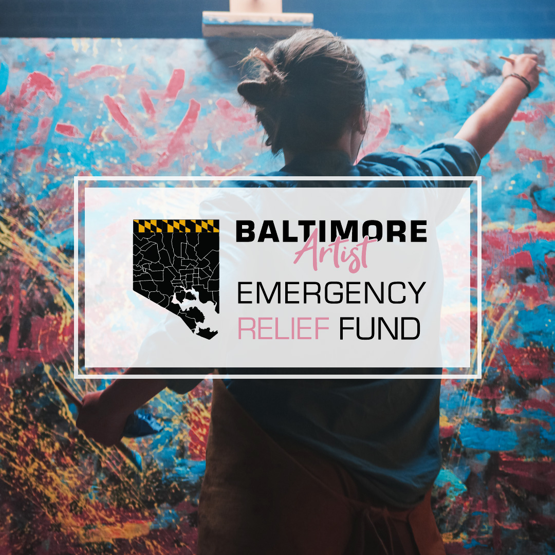 We are proud to support this collaborative initiative to assist our local creative community! Artists of any discipline over 18 who reside in Baltimore are eligible to apply. Looking for a way to support the arts? Make a donation to help us reach our goal. bit.ly/34yjouQ