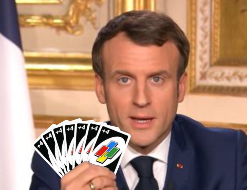 MecDesir's tweet image. XPTDRRRRRRRRRRR CONFINEMENT JUSQU’AU 11 MAI SAH JE PLEURE IL EST COMME ÇA LÀ #Macron20h02