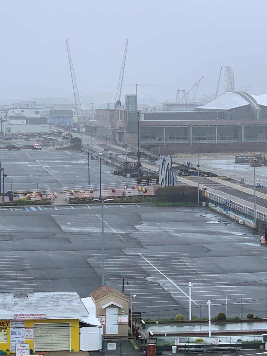 STORM DAMAGE Wildwood, New Jersey is dealing with bad storm damage